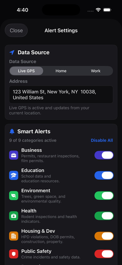 Smart Alerts